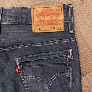 Men’s Levi’s 527 Boot Cut, 31/32 - Silver Wash